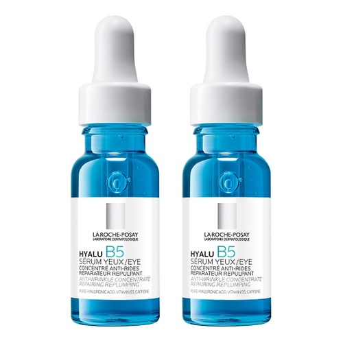 La Roche-Posay Hyalu B5 Hyaluronic Acid Eye Serum 15mL Pack of 2