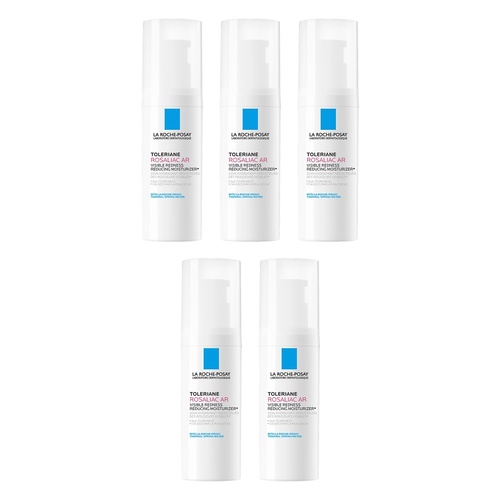 La Roche-Posay Toleriane Rosaliac AR Moisturiser 40mL Pack of 5