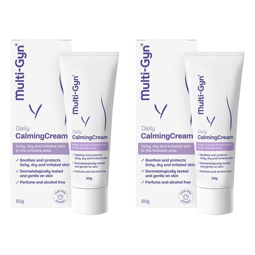 Multigyn Daily Calming Cream 50g Pack of 2