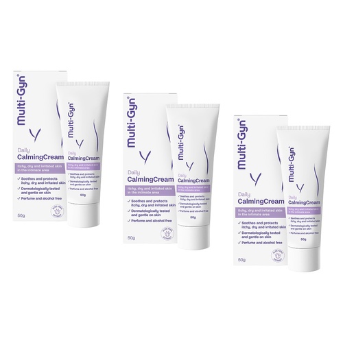 Multigyn Daily Calming Cream 50g Pack of 3