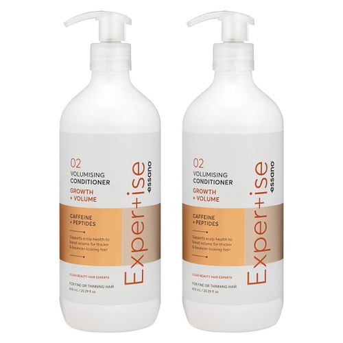 Essano Expertise Volumising Growth Conditioner 600mL Pack of 2