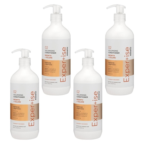 Essano Expertise Volumising Growth Conditioner 600mL Pack of 4