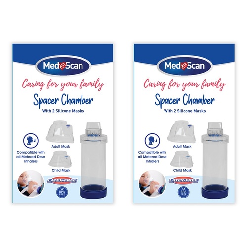 Medescan Spacer Chamber Kit Pack of 2
