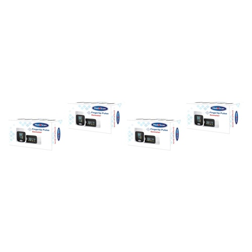 Medescan Fingertip Pulse Oximeter Pack of 4
