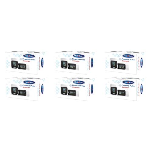 Medescan Fingertip Pulse Oximeter Pack of 6