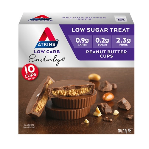 Atkins Endulge Peanut Butter Cups 10 Pack x 6