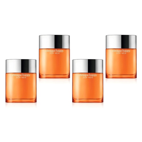 Clinique Happy Men Cologne Spray 100mL Pack of 4