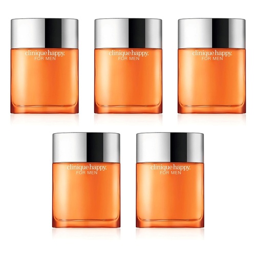 Clinique Happy Men Cologne Spray 100mL Pack of 5