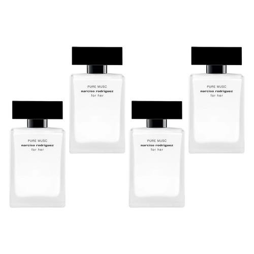 Narciso Rodriguez Pure Musc Eau de Parfum 50mL Pack of 4