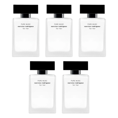 Narciso Rodriguez Pure Musc Eau de Parfum 50mL Pack of 5