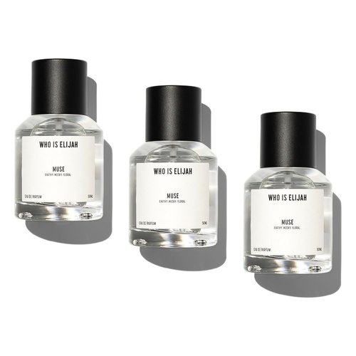 Who Is Elijah Muse Eau de Parfum 50mL Pack of 3