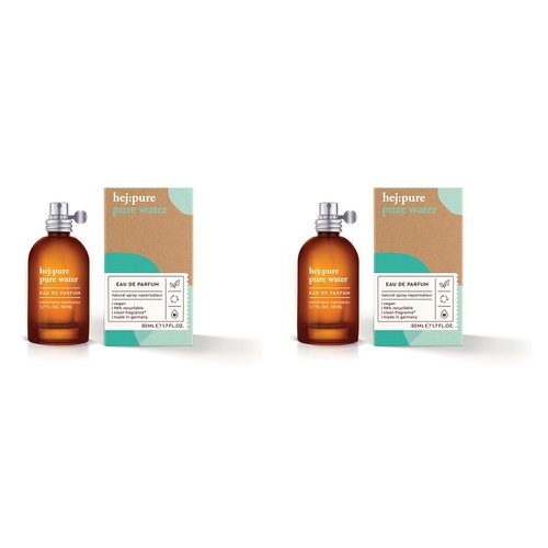 Hej Pure Water Eau de Parfum 50mL Pack of 2