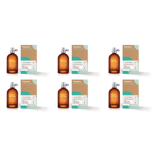 Hej Pure Water Eau de Parfum 50mL Pack of 6