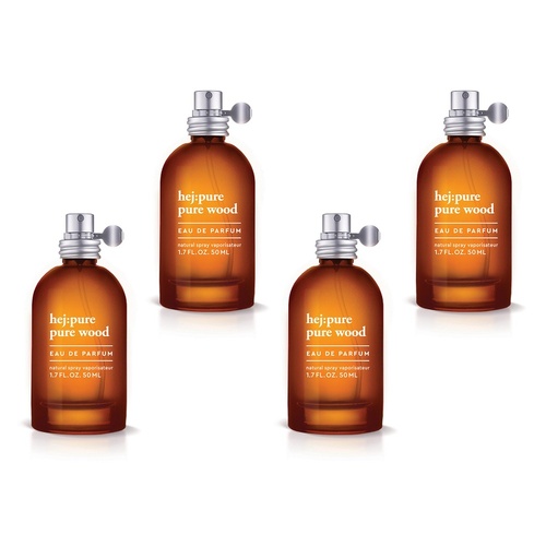 Hej Pure Wood Eau de Parfum 50mL Pack of 4