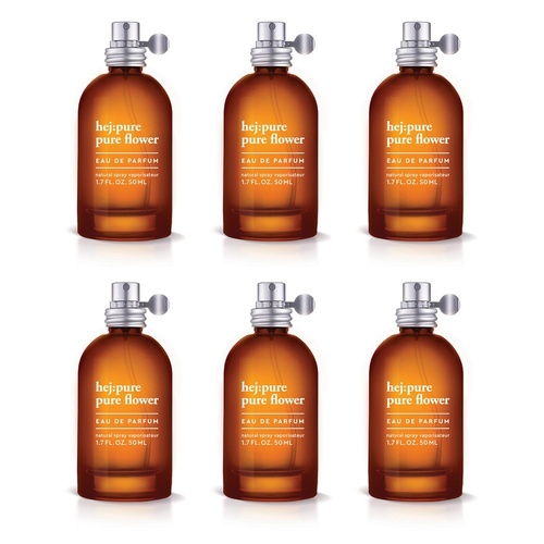 Hej Pure Flower Eau de Parfum 50mL Pack of 6