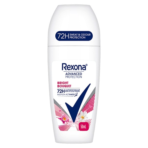 Rexona Advanced Protection 72H Antiperspirant Bright Bouquet 50mL x 6