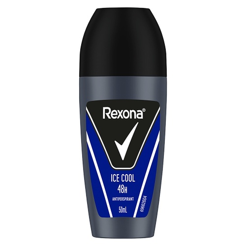 Rexona 48H Antiperspirant Ice Cool Roll-On 50mL x 6