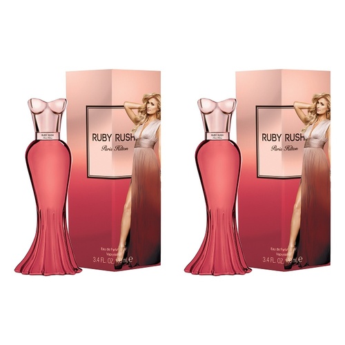 Paris Hilton Ruby Rush EDP 100mL Pack of 2