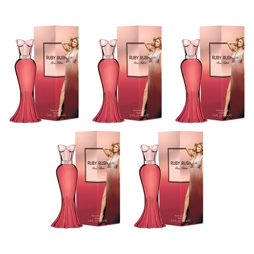 Paris Hilton Ruby Rush EDP 100mL Pack of 5