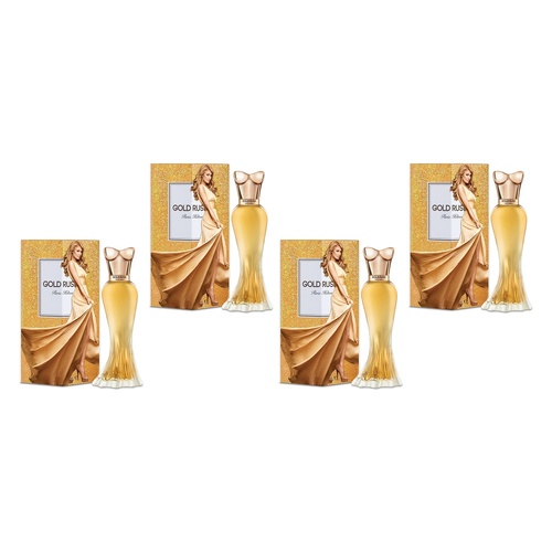 Paris Hilton Gold Rush Eau de Parfum 100mL Pack of 4