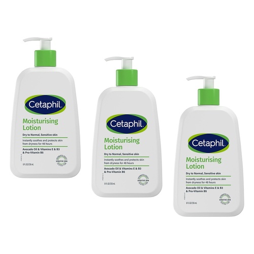 Cetaphil Moisturising Lotion 237mL Pack of 3