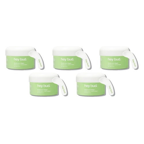 Hey Bud Mushroom + Hemp Hydrating Mask 100g Pack of 5