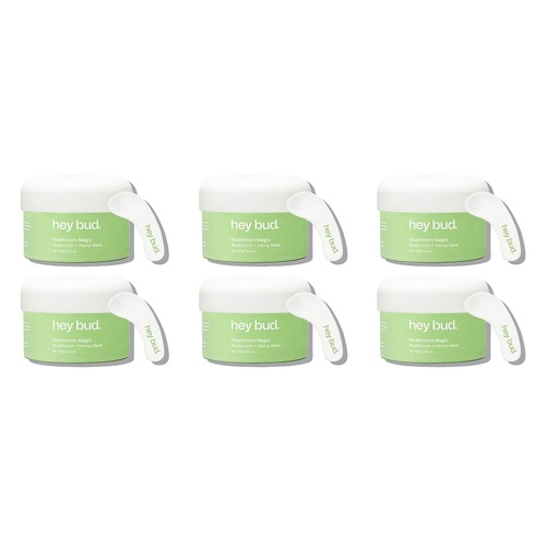 Hey Bud Mushroom + Hemp Hydrating Mask 100g Pack of 6