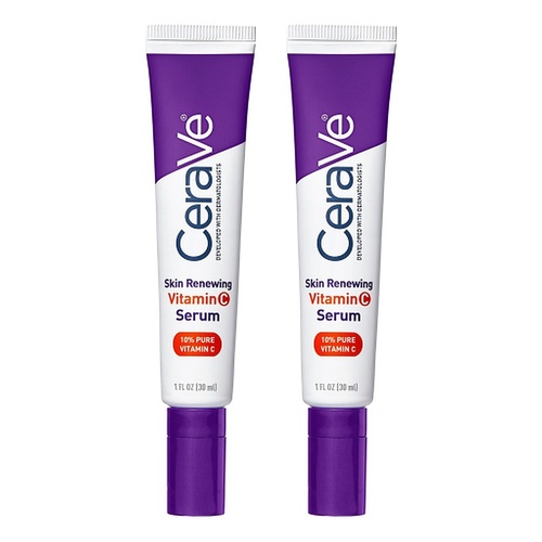 CeraVe Skin Renewing Vitamin C Serum 30mL Pack of 2