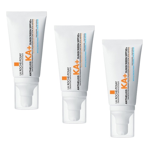 La Roche-Posay Anthelios KA+ Sunscreen SPF50+ 50mL Pack of 3