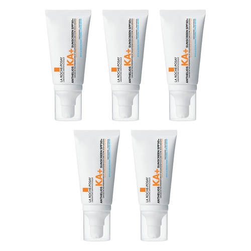 La Roche-Posay Anthelios KA+ Sunscreen SPF50+ 50mL Pack of 5