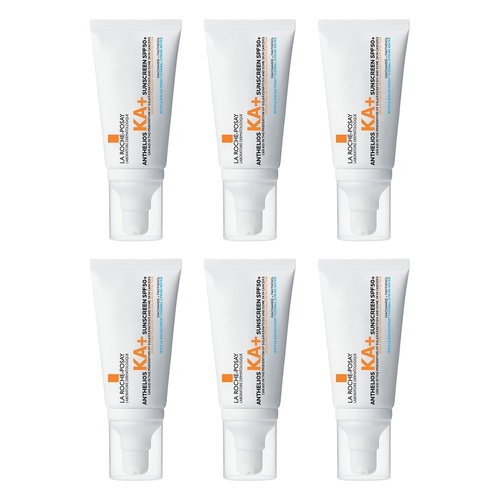 La Roche-Posay Anthelios KA+ Sunscreen SPF50+ 50mL Pack of 6