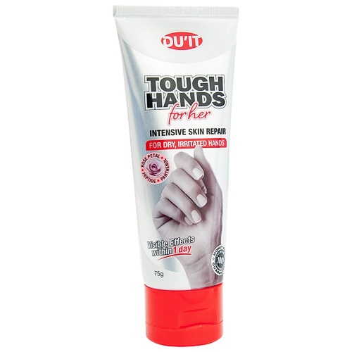 DU'IT Tough Hands Anti-Ageing Hand Cream Rose 75g