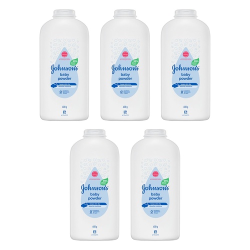 Johnson's Baby Powder 600g x 4 Bundle of 5