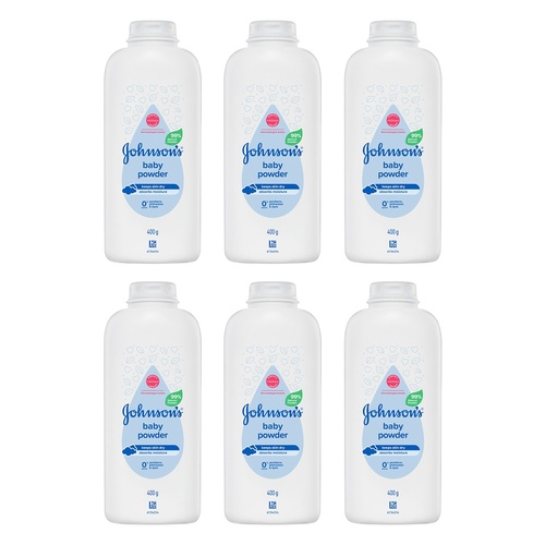 Johnson's Baby Powder 400g x 4 Bundle of 6