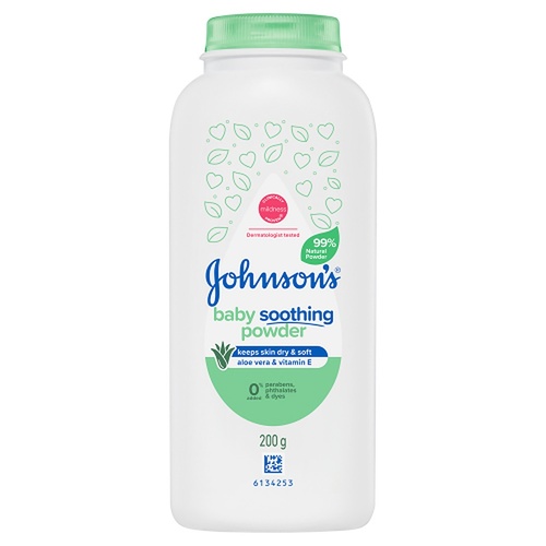 Johnson's Baby Soothing Powder 200g x 4