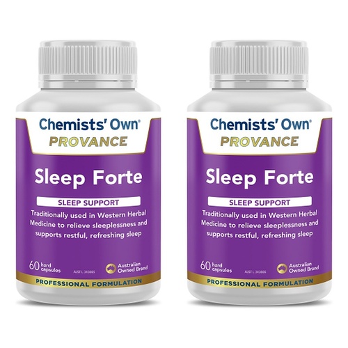 Chemists' Own Provance Sleep Forte 60 Capsules Pack of 2