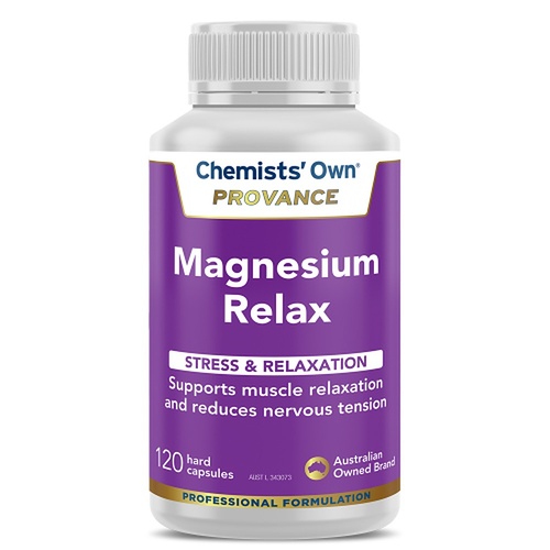 Chemists' Own Provance Magnesium Relax 120 Capsules