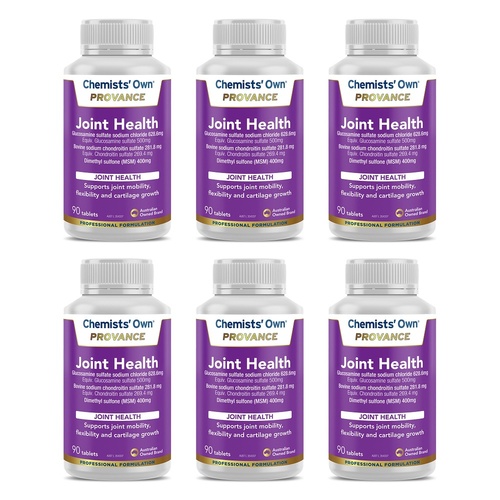 Chemists' Own Provance Joint Health 90 Tablets Pack of 6