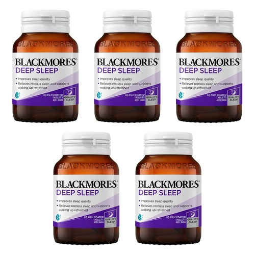 Blackmores Deep Sleep 60 Tablets Pack of 5