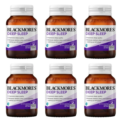 Blackmores Deep Sleep 60 Tablets Pack of 6