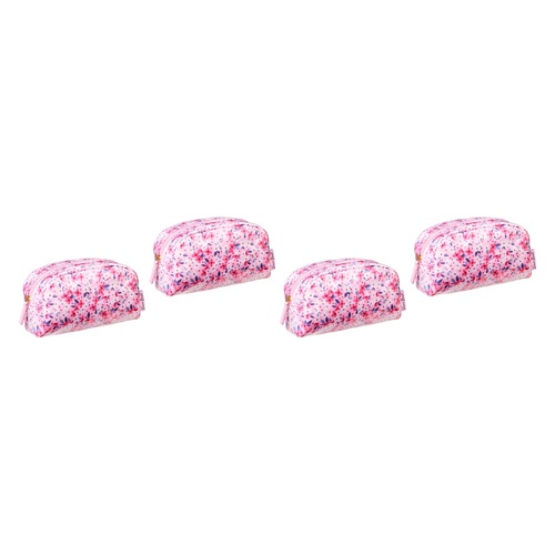 Femme Beaute Small Clutch Pink Floral Pack of 4