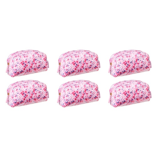 Femme Beaute Small Clutch Pink Floral Pack of 6
