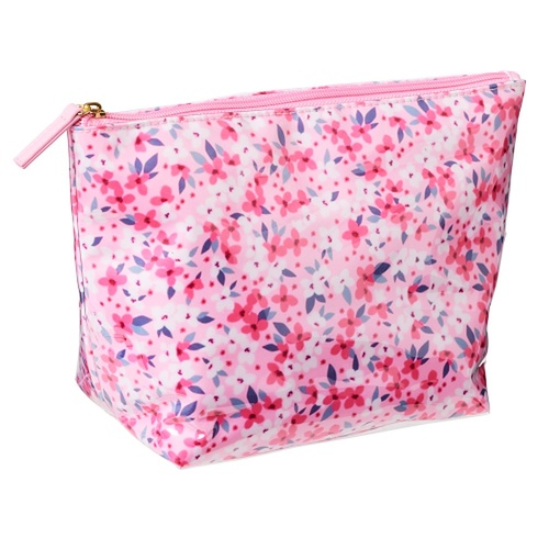 Femme Beaute Large Pouch Pink Floral