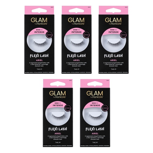 Glam by Manicare Flexi Lash Ariel Pack of 5