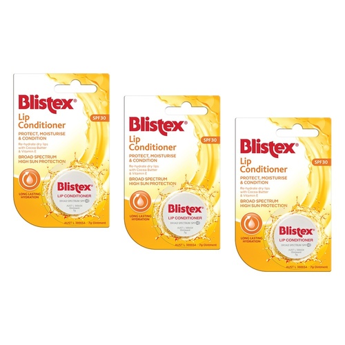 Blistex Lip Conditioner SPF30 7g x 12 Bundle of 3