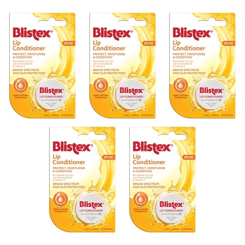Blistex Lip Conditioner SPF30 7g x 12 Bundle of 5