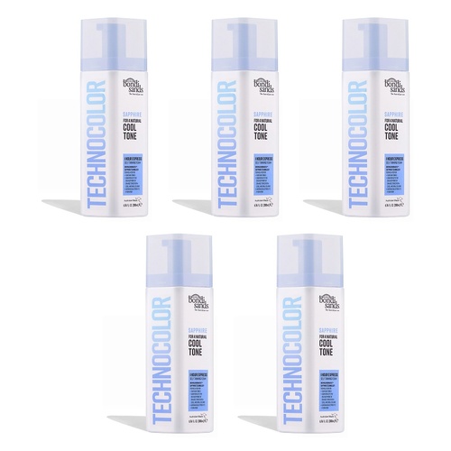 Bondi Sands Sapphire Technocolor Self Tanning Foam 200mL Pack of 5