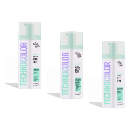 Bondi Sands Emerald Technocolor Self Tanning Foam 200mL Pack of 3