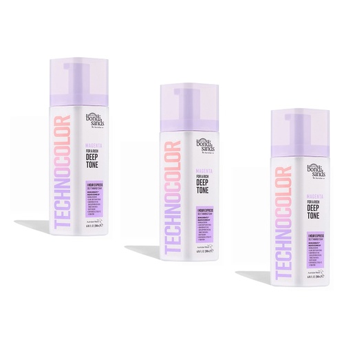 Bondi Sands Magenta Technocolor Self Tanning Foam 200mL Pack of 3