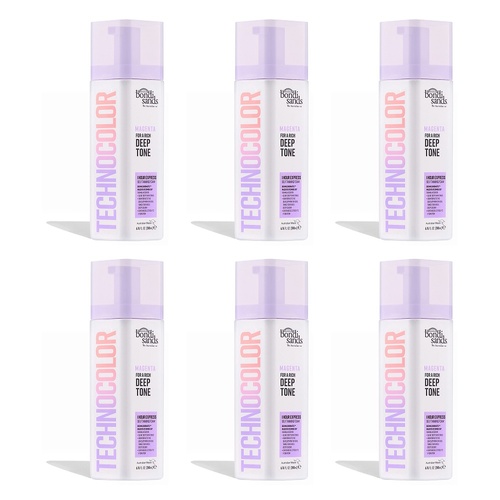 Bondi Sands Magenta Technocolor Self Tanning Foam 200mL Pack of 6